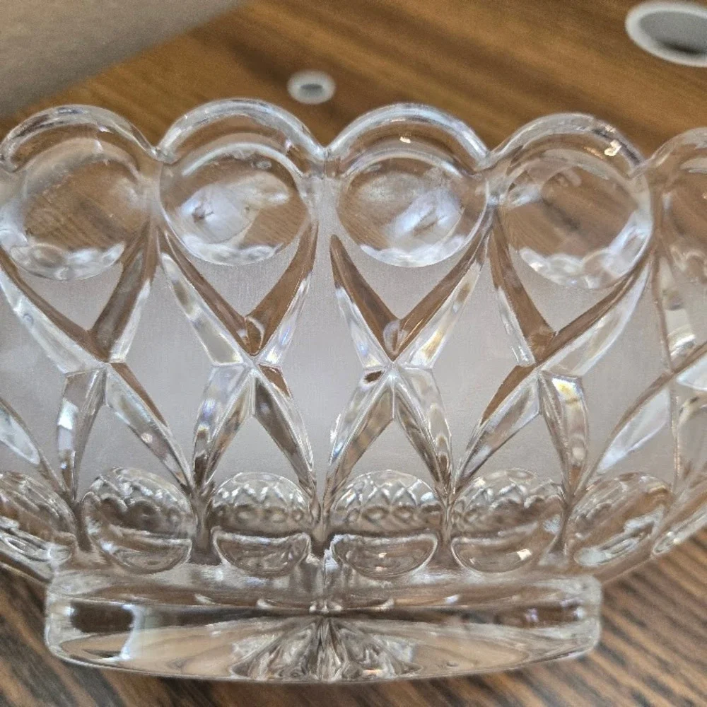 VTG Anglia by Nachtmann Lead Crystal Oval Dish 10